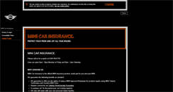 Desktop Screenshot of mini-carinsurance.co.uk
